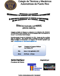 Taller gratuito Humacao