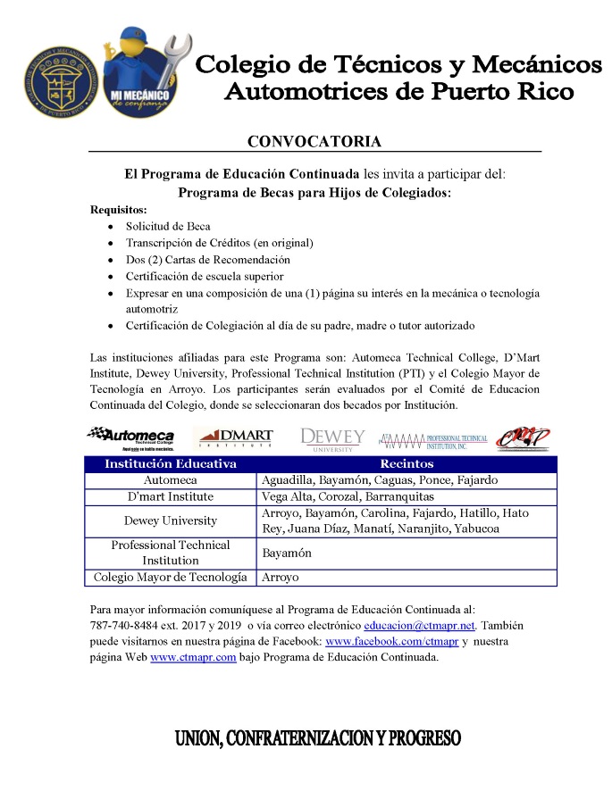 convocatoria beca 7.10.14
